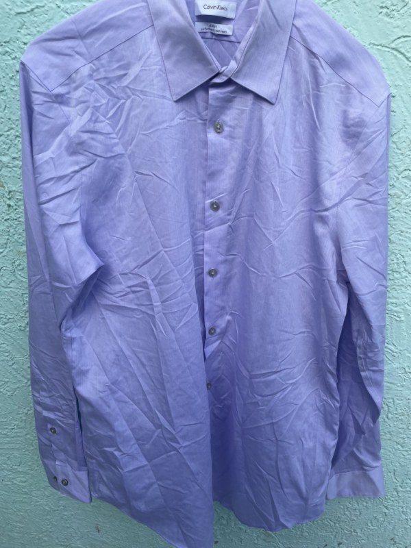 Camisa manga larga azul/lila